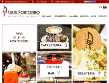 Tablet Screenshot of caffeportofino.it